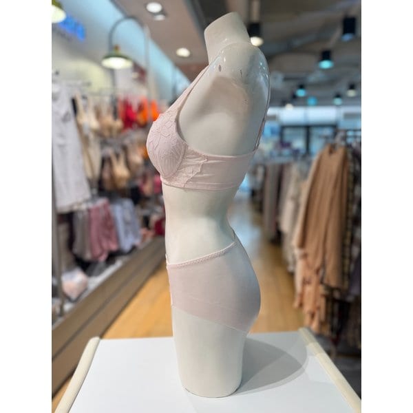 [파주점] 튤자수 풀커버 핑크 몰드 브라팬티세트BR6845,BP6845P