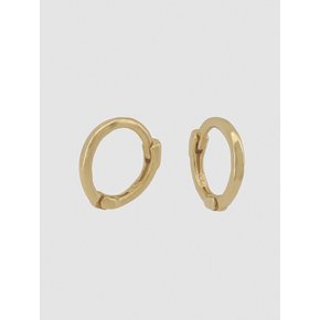 14k minimi basic one touch earring