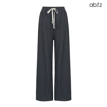 ab.f.z [ab.f.z/신상] 꽈배기 주름 루즈핏 밴딩 팬츠 (AFZ5MP42A)