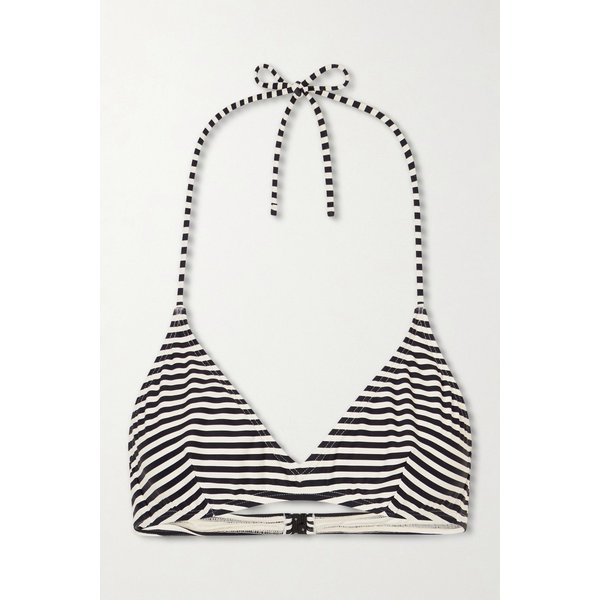 닐리 로탄 스트라이프 트라이앵글 비키니 탑 46376663163024573