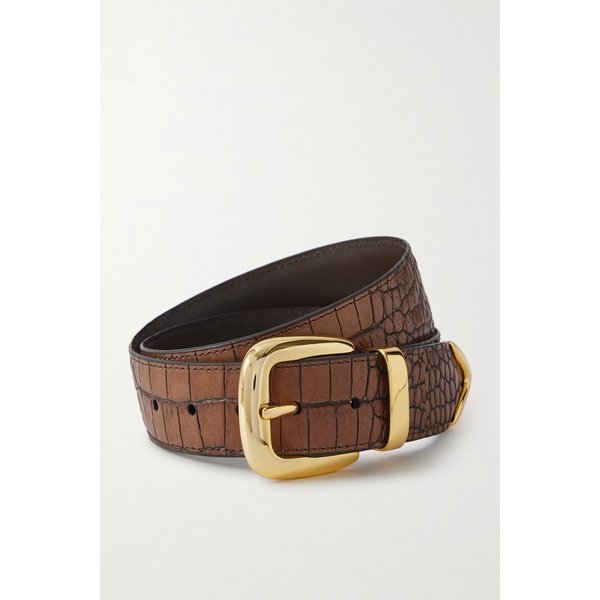 앤더슨스 크로크 엠보스드 가죽 벨트 46376663162988351
