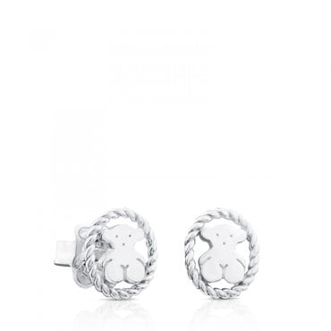 TOUS Silver Camee Earrings/귀걸이/712323620