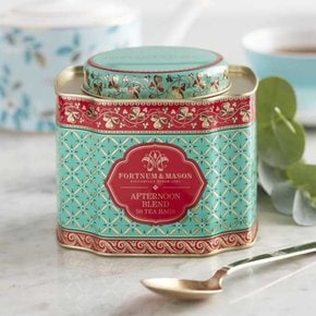 [해외직구]포트넘앤메이슨 에프터눈 블렌드 티백 캐디 50입 100g/ Fortnum Mason Afternoon Blend Decorative Caddy