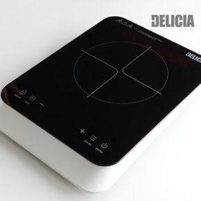 델리시아 DELICIA 바이탈 1구 IH인덕션 HIR-1000 화이트