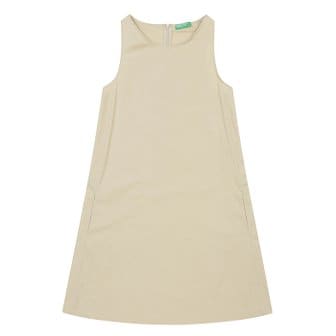 베네통 Round sleeveless dress_464KDV04X32G