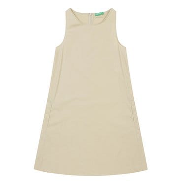 베네통 Round sleeveless dress_464KDV04X32G