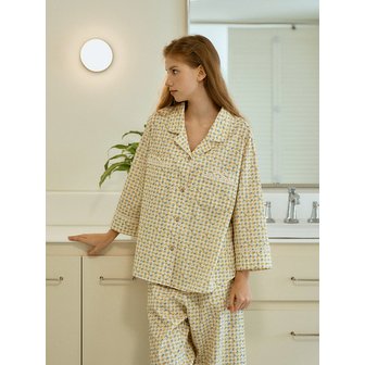 울랄라 이레 7부 여성페어 라이트그린 (40수)