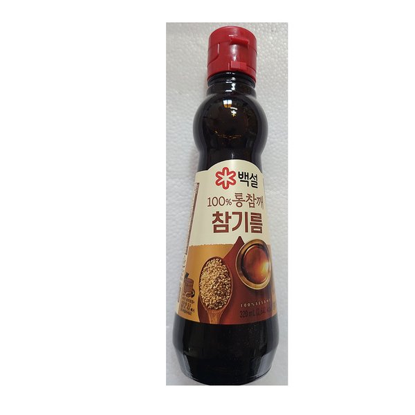 CJ 통참깨 참기름320ml 병 x2개 - SSG.COM