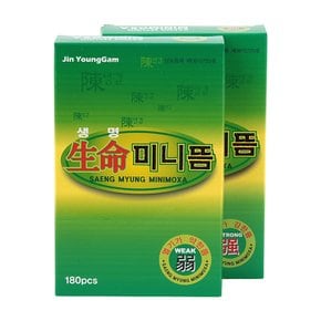 진영감 생명미니뜸 180개 쑥뜸 뜸쑥 영생사