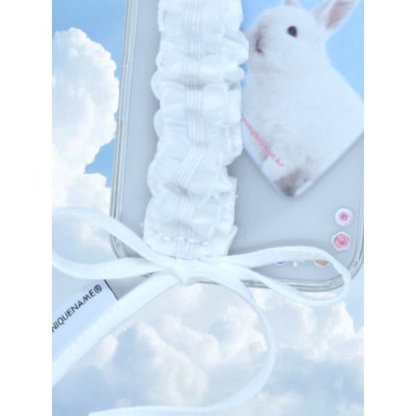 SUN CASE LACE GOBULL BAND WHITE (CLEAR)