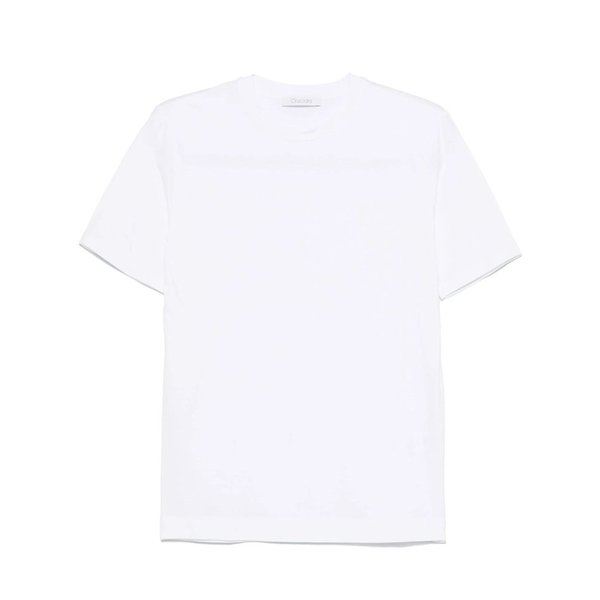 확대된 대표 [해외배송] 크루치아니 화이트 코튼 티셔츠 U61T0153GC290400 B0301948028