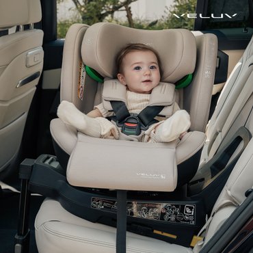 토드비 벨럽 V90 아이사이즈 360 회전형 유아 카시트 (ISOFIX) 피치휩