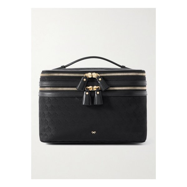 가죽 트리밍 자카드 코스메틱 케이스 1647597348927272