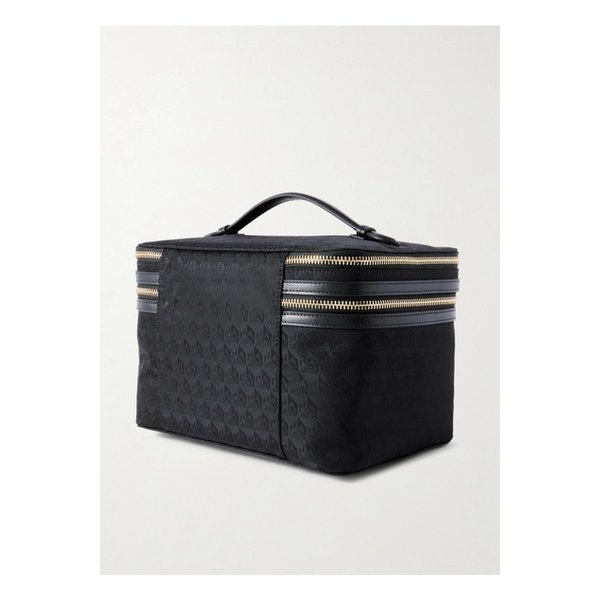 가죽 트리밍 자카드 코스메틱 케이스 1647597348927272