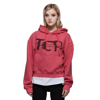 더콜렉터페이지 TCP LOGO CROP PIGMENT HOOD