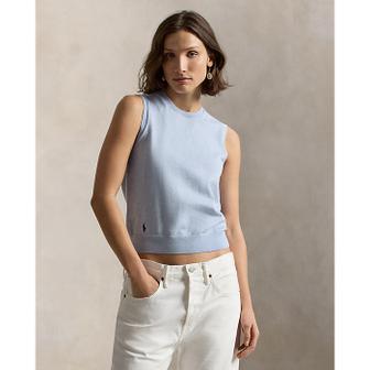 폴로 랄프 로렌 여성 슬리브리스 크루넥 스웨터(WMPOSWENC021539400)