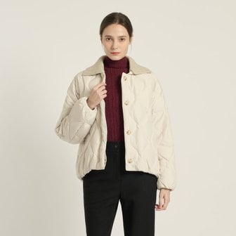 BCBG [여주점] 디터쳐블 니트칼라 다운점퍼 B5D9F802