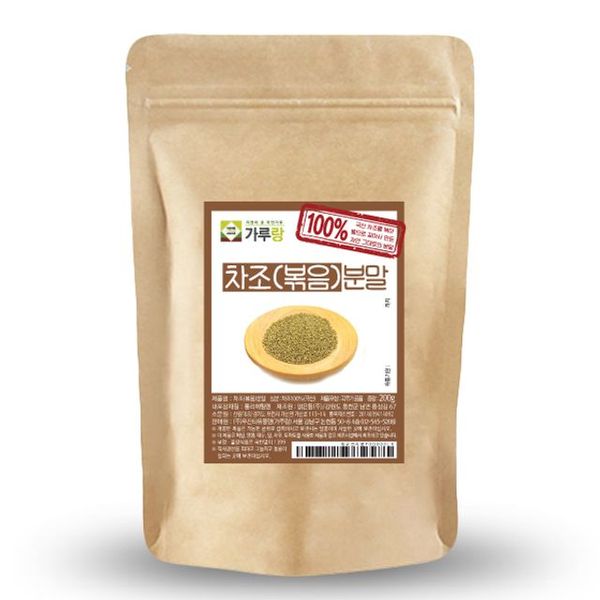 가루 건강분말 차조볶음분말 가루랑 국산 선식 200g