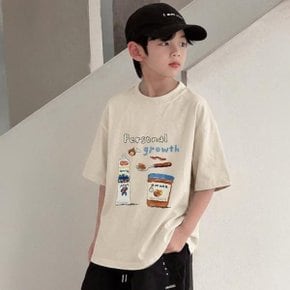 베비포 주니어 남아 반팔티 초등 고학년 캐릭터 루즈핏 여름 티셔...