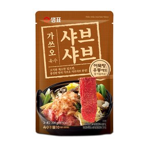 가쓰오 샤브샤브 육수 200g