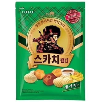  롯데 스카치 캔디 1.553gx2봉지 세가지맛