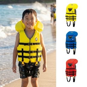 몽벨 키즈 어린이 구명조끼 아쿠아 펀 M