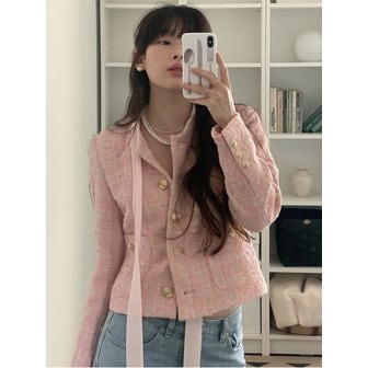 이바나헬싱키 Meri tweed jacket_Pink