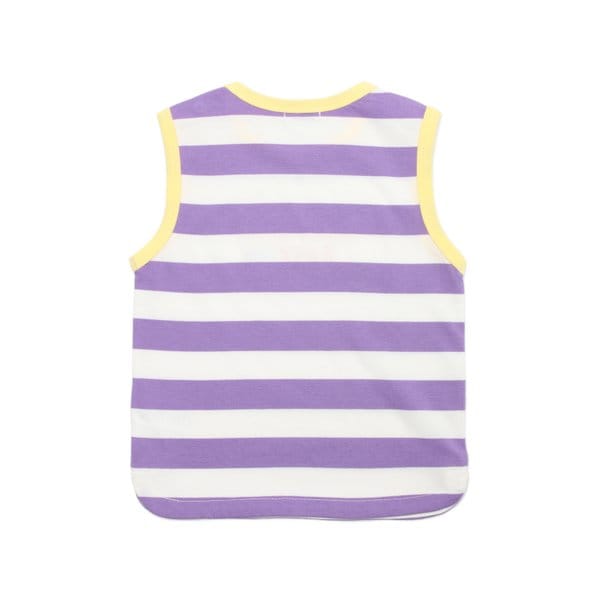 [여주점] [오프라벨 여주점] 블루독베이비 (VI) COOL STRIPE 민소매 티셔츠 (44314-333-05)