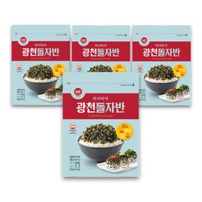 김자반 광천 돌자반 돌김자반 55g, 4개