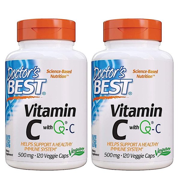 닥터스베스트 비타민C Q-C Vitamin C 500mg 120정 2개