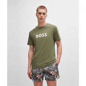 SU24_50503276_250 BOSS 로고 반팔 티셔츠 레귤러핏 50503276_250 2878240