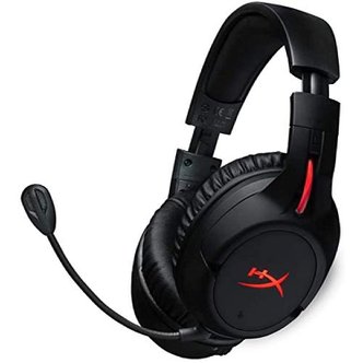  HyperX Cloud Flight 게이밍 헤드셋 무선 PS4 PS4 Pro 2년 보증 HX-HSCF-BKAM  4P5L4AA ABL