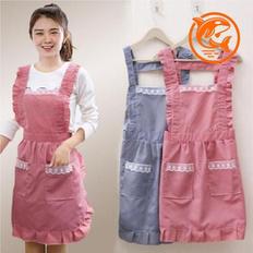  카페 레이스 홈카페 용품 스타일 앞치마 디자인 주방