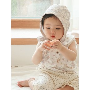 베르사유 궁전에서도 - 아기 프리미엄 보넷