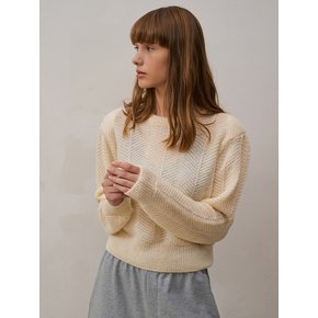 Mirad Puff Knit (ivory)