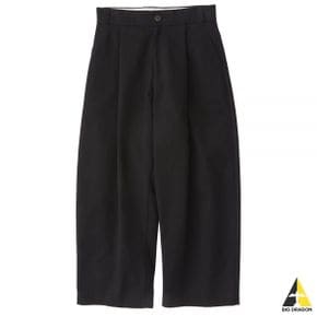 스튜디오 니콜슨 24 SORTE SNM PEACHED COTTON TWILL DARK BLACK (351) (소르