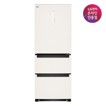 LG [공식] LG 디오스 오브제컬렉션 김치톡톡 김치냉장고 Z338MEEP31 (327L)(G)