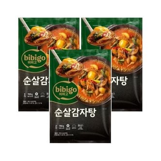 CJ제일제당 (냉동)비비고 순살감자탕 700g x3개