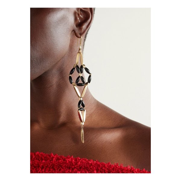 사할레 골드톤 비즈 귀걸이 1647597349196747