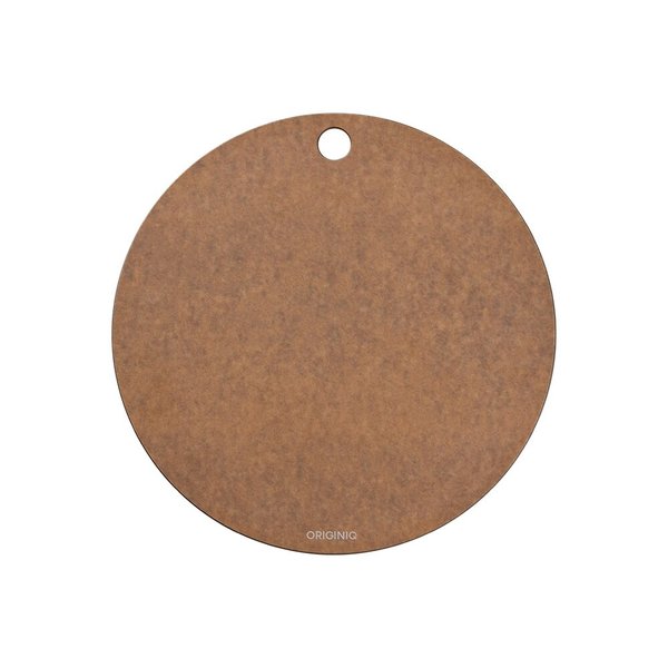오리지니크 원목 나무 압축도마 월넛 원형 플레이트M
