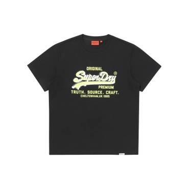 SUPERDRY 남녀공용 SPRAYED 빈티지 로고 티셔츠 (SDUISCP91)