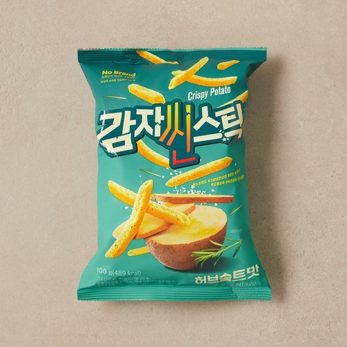 노브랜드 감자씬스틱 허브솔트맛 100g