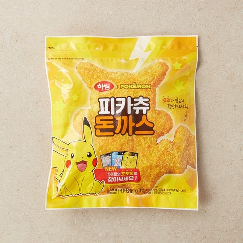 포켓몬 피카츄 돈까스 500g