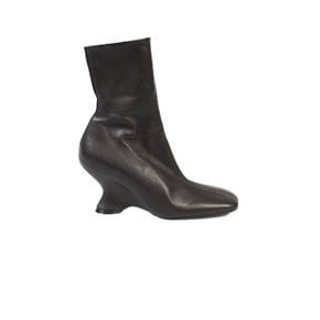 Womens Half Boots (Dark Brown)