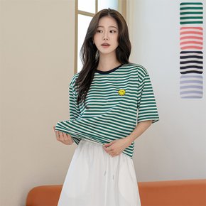 마일스 스트라이프 반팔 티셔츠
