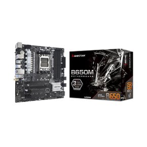 바이오스타 B650MT-E PRO 메인보드 (AM5/DDR5/M-ATX) 제이씨현