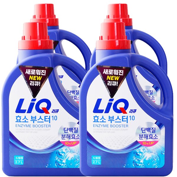 리큐 세탁세제 효소 부스터 드럼용 2.7L X 4개 - SSG.COM