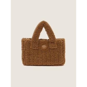 시엔느 Shearing Bear Padding Bag (Brown)