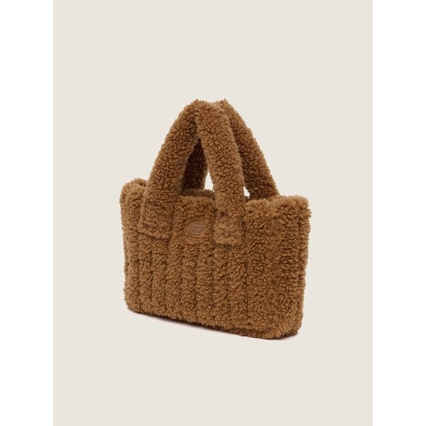 Shearing Bear Padding Bag (Brown)