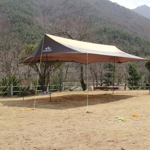 캠프라인 와이드 렉타타프 / 캠핑 용 대형 타프